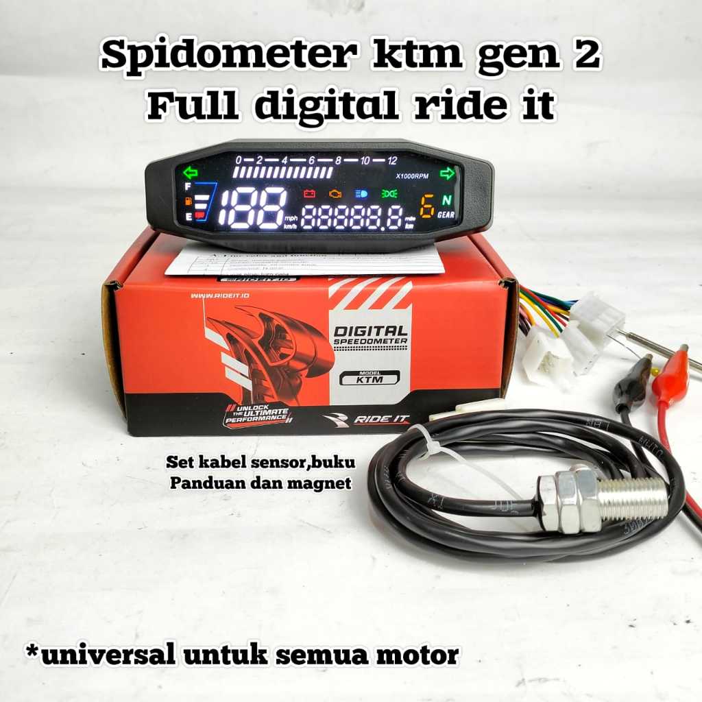 SPEEDOMETER KTM FULL DIGITAL MINI KTM XCKTM SX SPIDO KTM RIDE IT