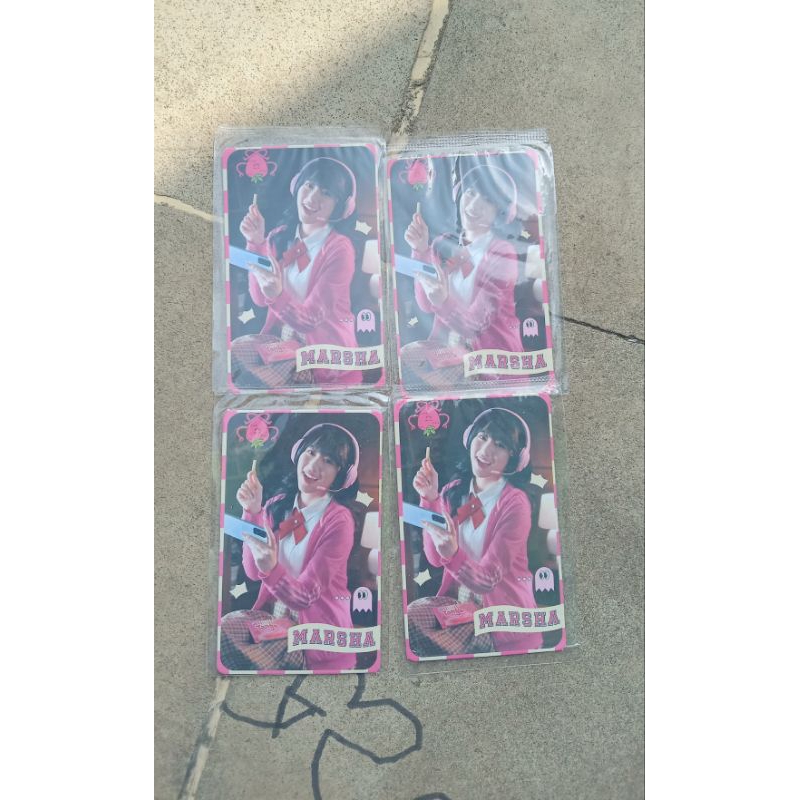 Photo Card Marsha Official Jkt48 × Tango