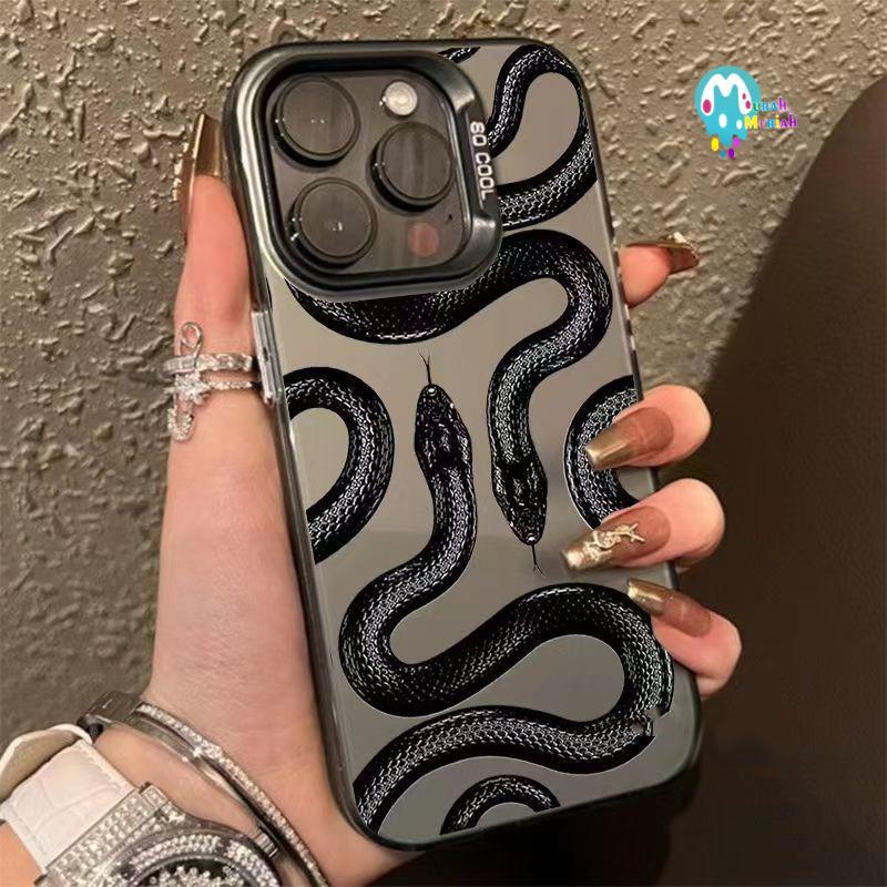 SS930 Premium Matte Hard Casing Hp Snake For OPPO A58 A78 A60 A71 A74 A95 A96 A76 A36 9i RENO 4 4F F