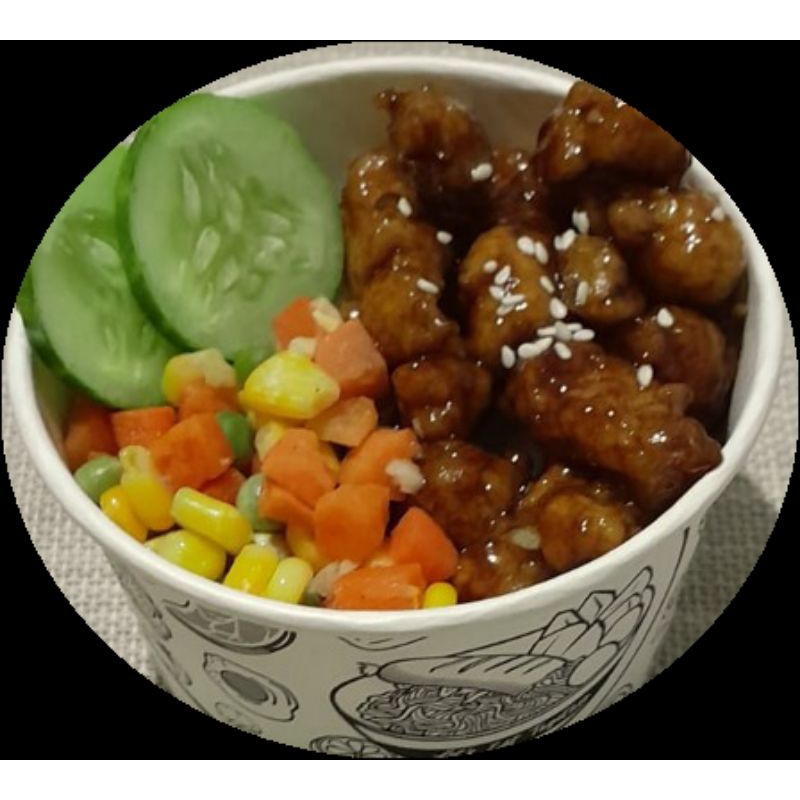 

Nitodji Rice Bowl Ayam Teriyaki Mini 360ml