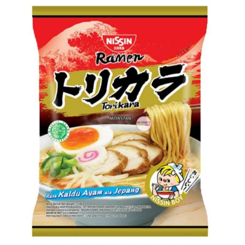 

Nissin Mie ramen instan torikara - ayam