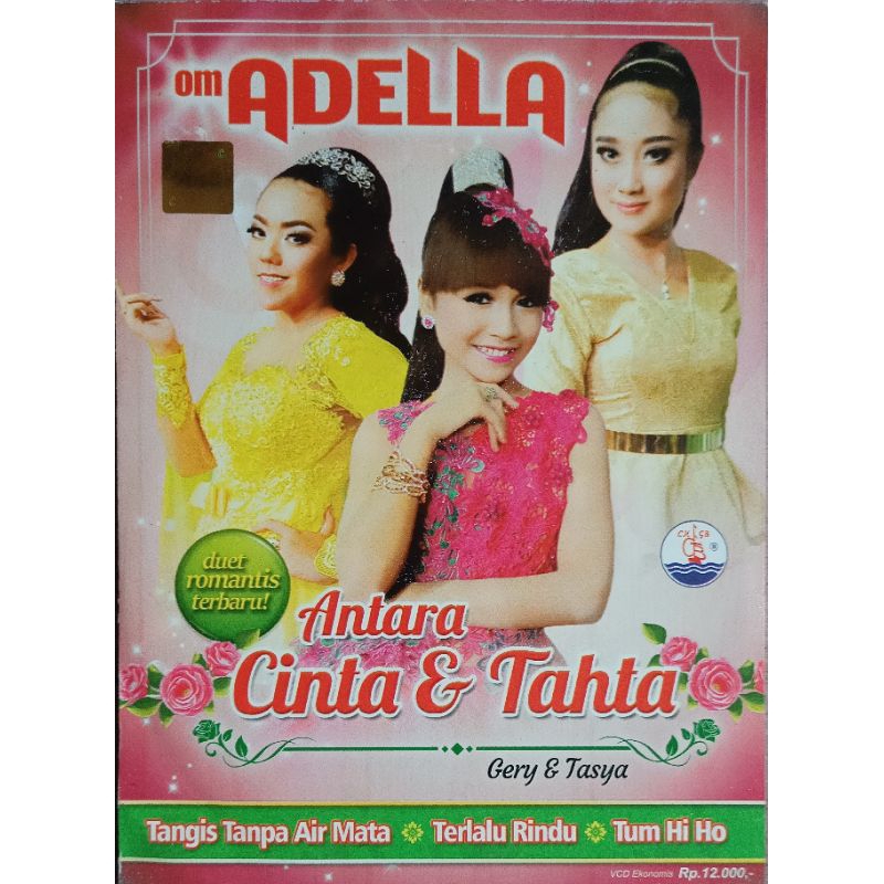 VCD original album om Adella antara cinta dan tahta