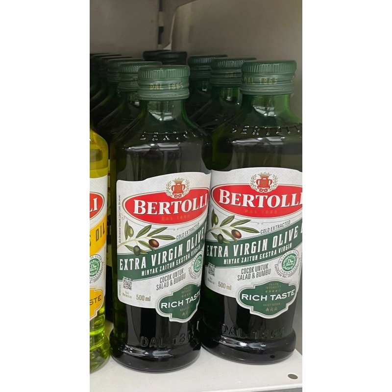 

bertolli extra virgin olive oil rich toste 500ml