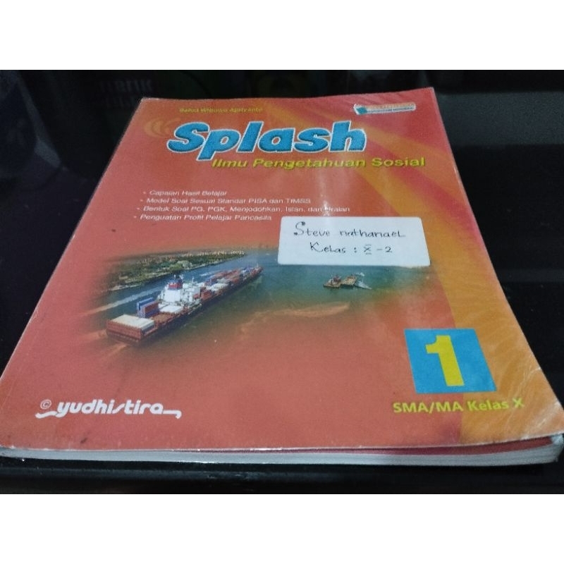 Buku IPS bekas kelas 10