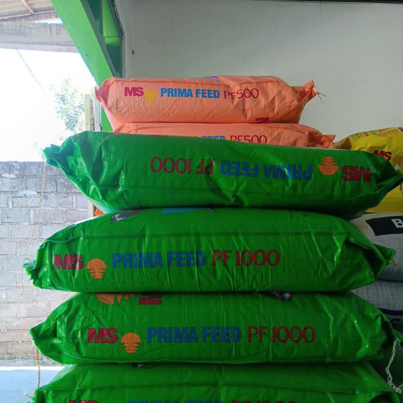 Pakan Benih Ikan PF 500 PF 800 PF 1000 (kemasan 500gr)