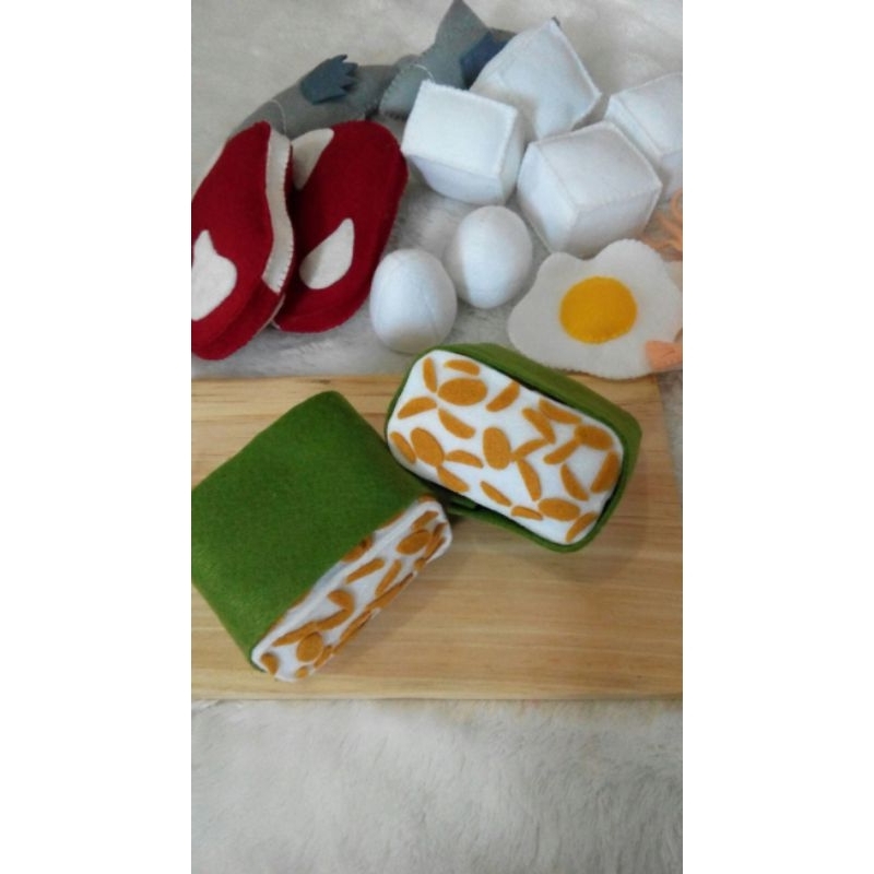 boneka lauk pauk flanel