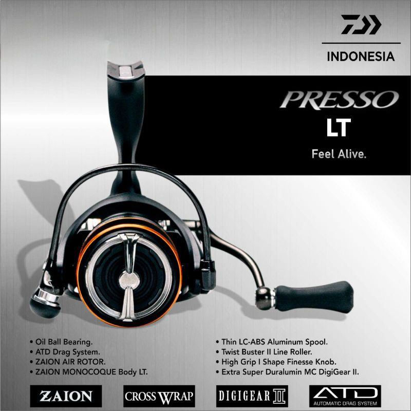 Reel spinning UL Daiwa Presso LT - 1000S-P