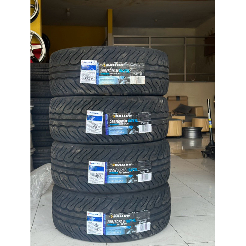 Ban Sailun Atrezzo 255/50 R18 Kondisi Baru