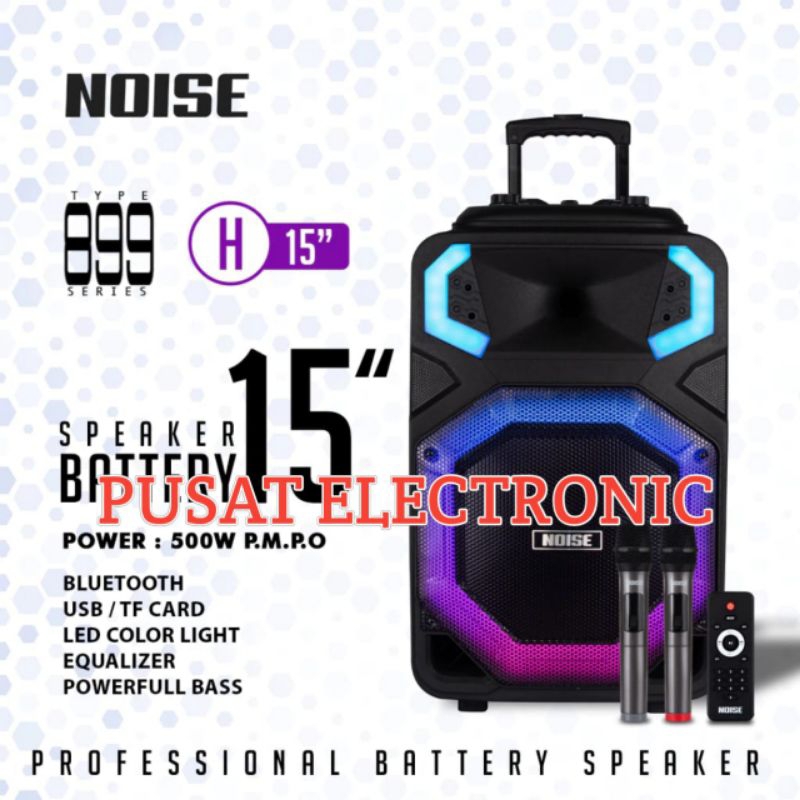 Speaker Portable Noise 899 H15 Original Speaker 15inch
