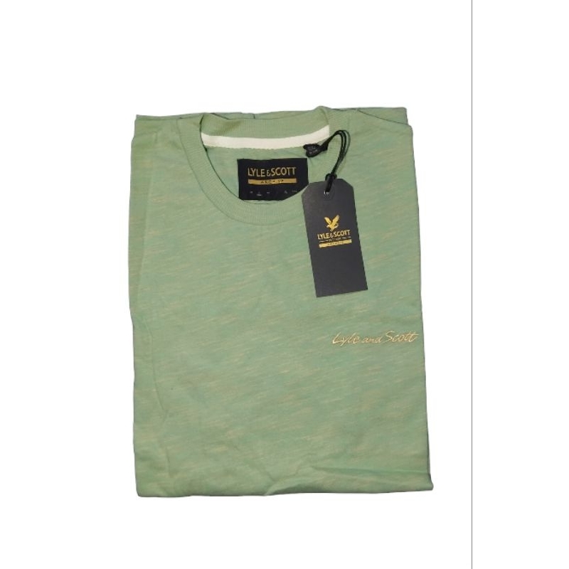 Lyle and Scott Space Dyed Green t-shirt