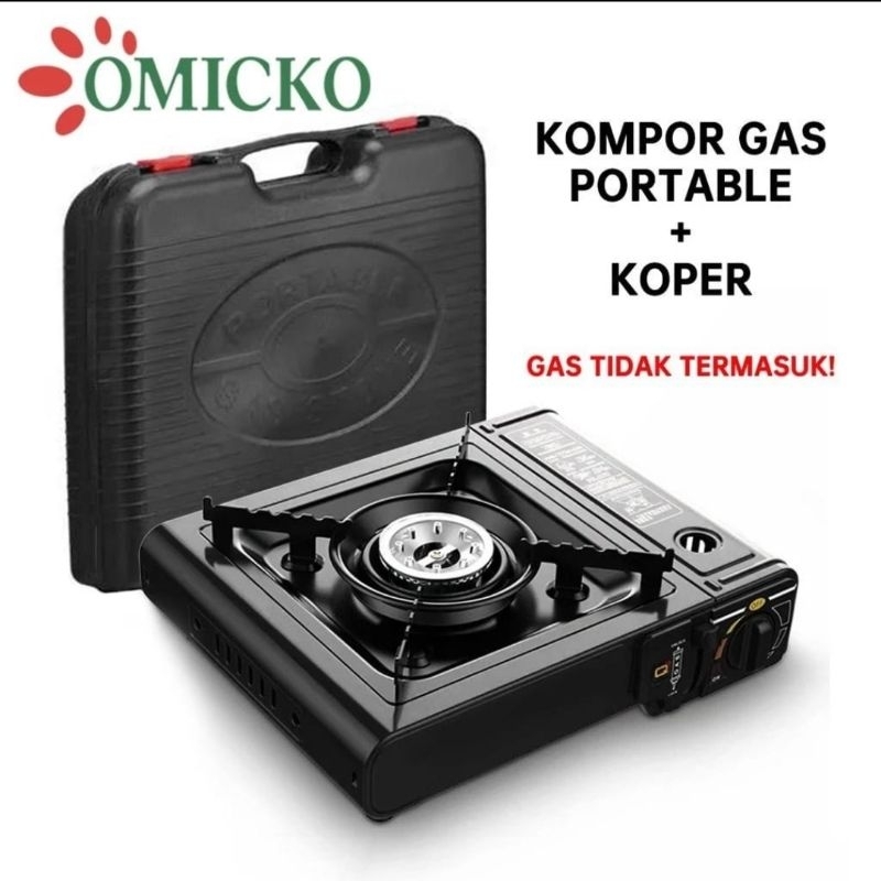 Kompor Gas Camping Portable Gas Kaleng