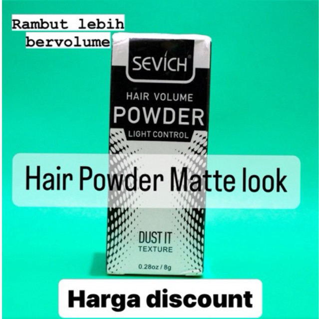 Hair Powder Sevich Powder Rambut Pria dan Wanita