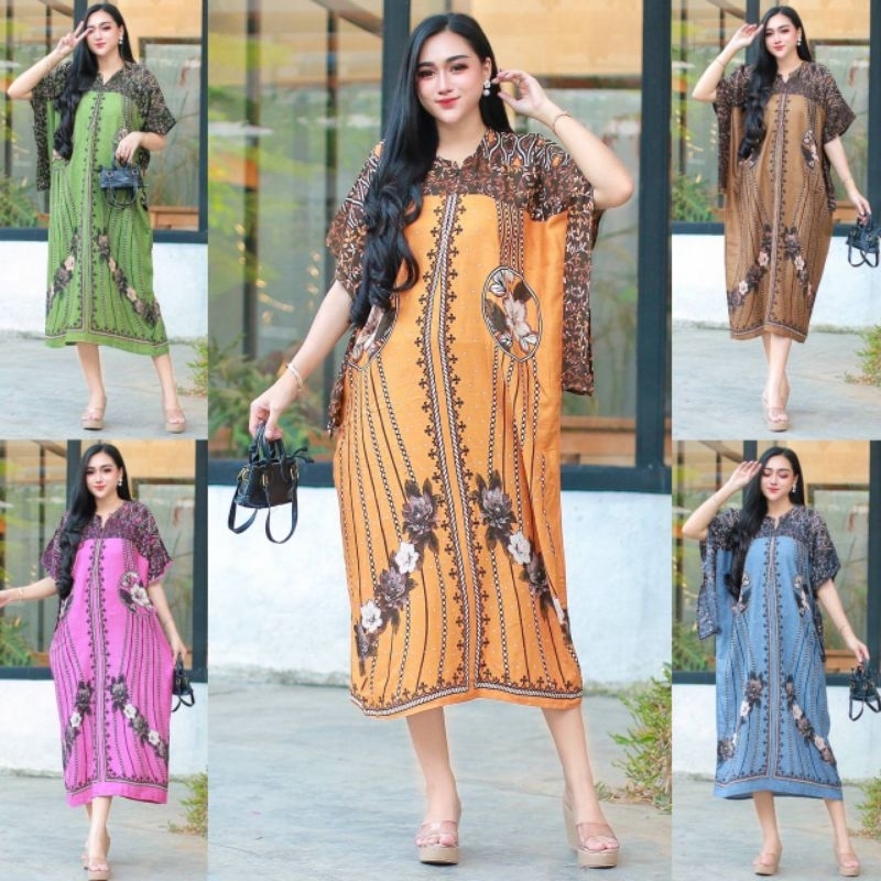 DASTER KIMONO JEPANG BUSUI-KEKINIAN MOTIF SYAHRINI