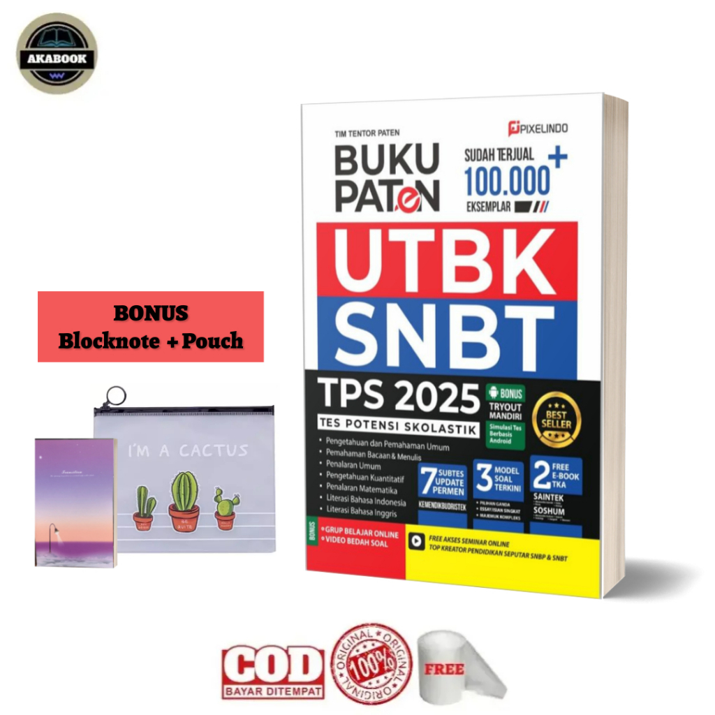 Buku SNBT 2025 Buku Paten UTBK SNBT TPS 2025