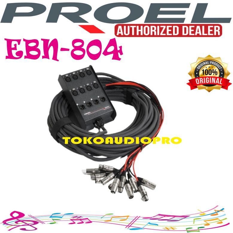 Proel EBN804 Snake Cable Original Kabel Snake Proel EBN-804