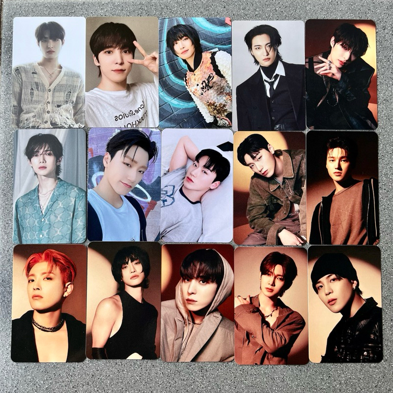ATEEZ OFFICIAL PHOTOCARD WOOYOUNG YUNHO SAN SEONGHWA HONGJOONG MINGI JONGHO YEOSANG PC ID SUBK POSTC