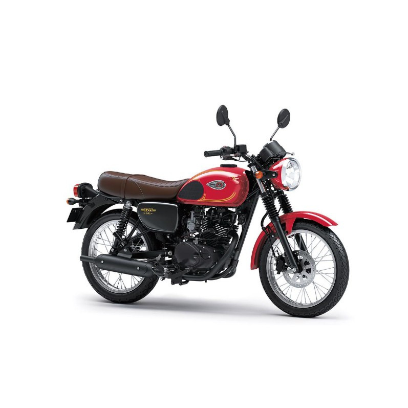 Bodi Part Kawasaki W175 CANDY PERSIMMON RED (W175 SE 2024) Merah W175 Part 2