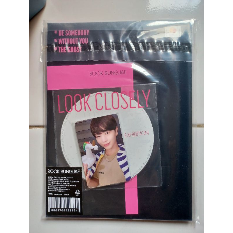 [sealed] Album solo Yook Sungjae BTOB Exhibition Look Closely