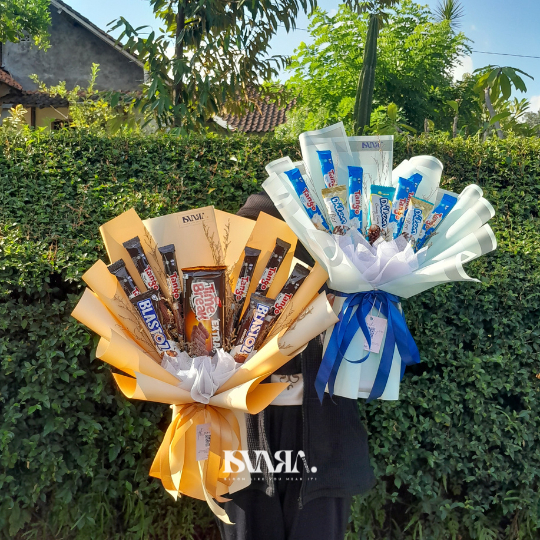 

Buket Jajan Medium | Buket Snack Medium | Snack Bouquet - Isvara Studio