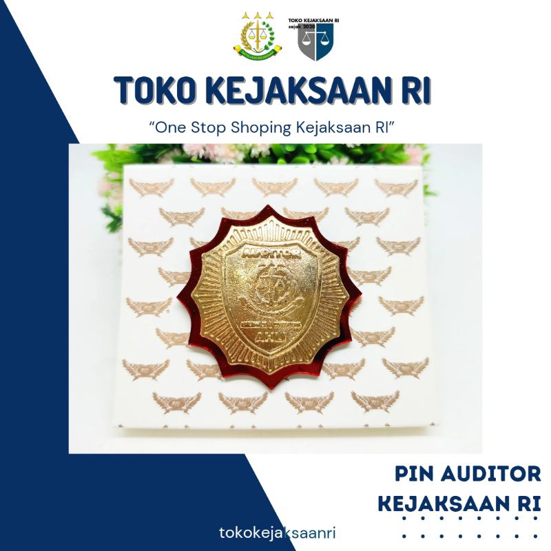 TOKO KEJAKSAAN RI - PIN TANDA JABATAN FUNGSIONAL AUDITOR KEJAKSAAN RI
