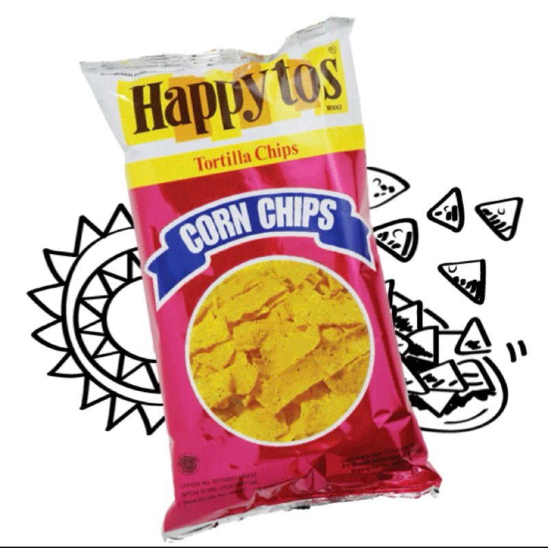 

[TERMURAH JATIM] HAPPY TOS TORTILA CORN CHIPS 140gr