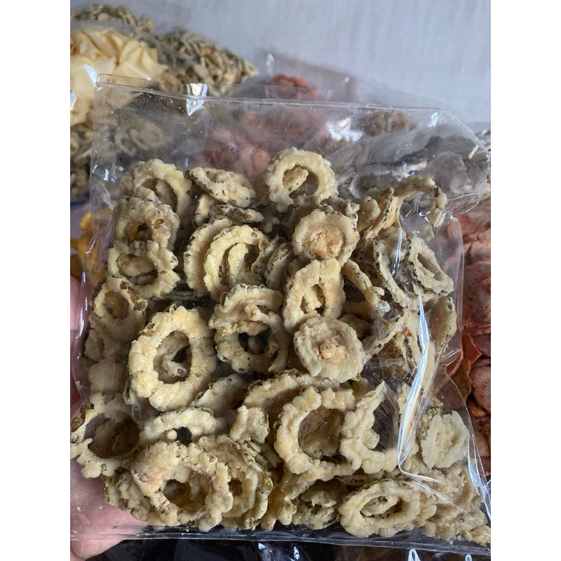 

snack kripik pare kemas 250g