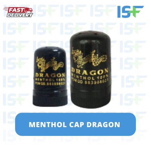 ISF Menthol Cap Dragon HAP H1 H2 HSB Beruang Vicks Hidung Pilek Tersumbat Mentol Mabuk Inhaler