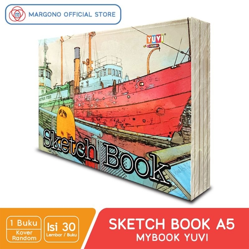 

My Book Yuvi Buku Gambar Sketsa Sketch Book A5 30 Lembar