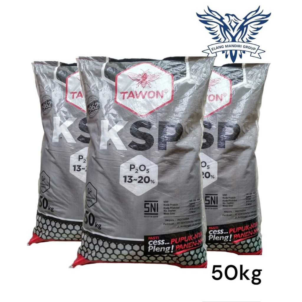 Pupuk KSP Tawon 50kg Phosphate berkualitas Meningkatkan Perakaran Dll Tawon