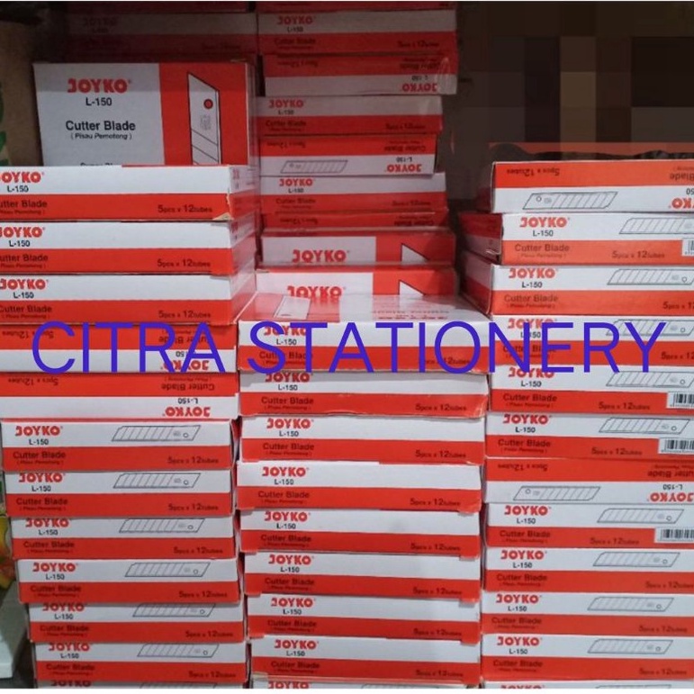 

KODE G77I Isi Cutter Besar L 15 Joyko Harga per pack isi 12 tube