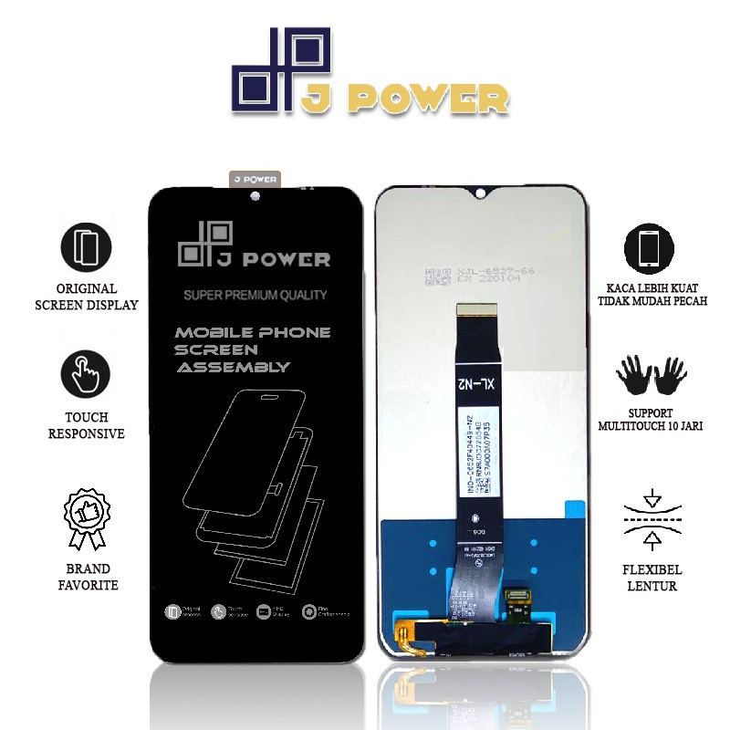LCD TOUCHSCREEN XIAOMI REDMI A1 A1+ PLUS - REDMI A2 A2+ PLUS POCO C50 C51 LCD TS FULLSET