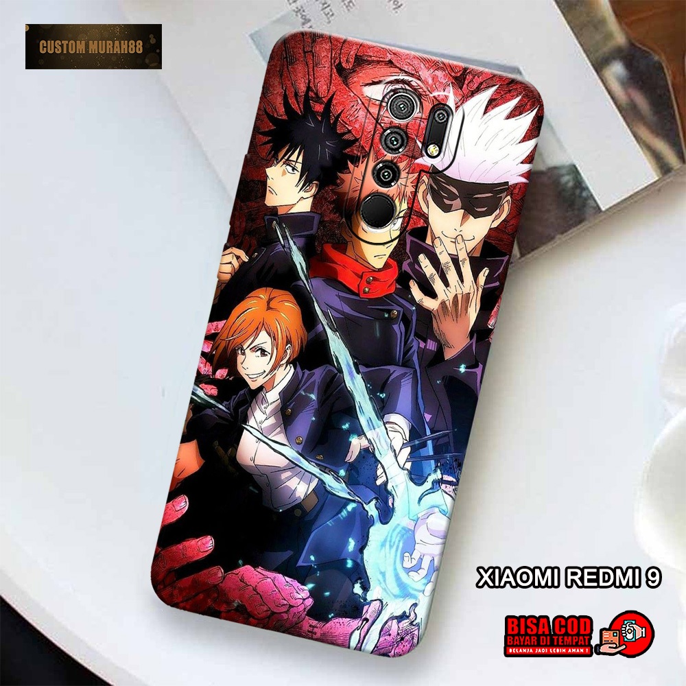 New! Anime Case - Softcase Xiaomi Redmi 9 - Terbaru - Case Hp Xiaomi Redmi 9 - Casing Xiaomi Redmi 9