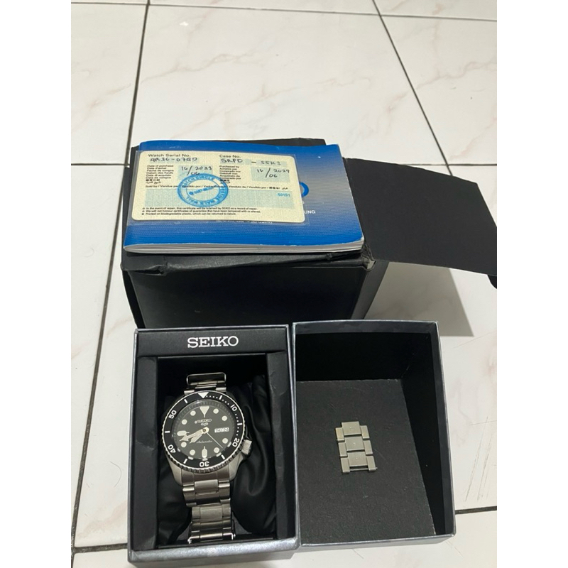 JAM TANGAN ORIGINAL SEIKO SPORT 5