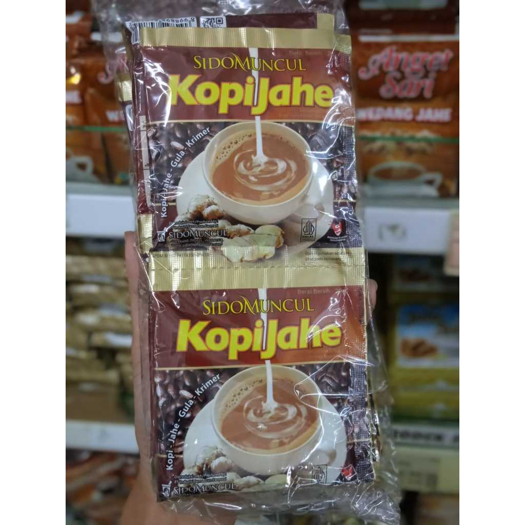 

Sidomuncul Kopi Jahe 10s DIJUAL PER RENTENG