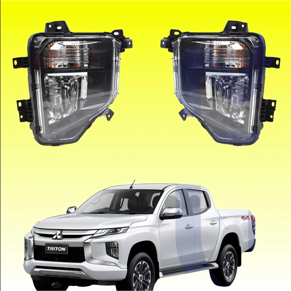 LAMPU SEIN BEMPER BUMPER DEPAN SEN STRADA TRITON FOGLAMP FOG LAMP LAMPU KABUT DOUBLE CABIN 2019 2020