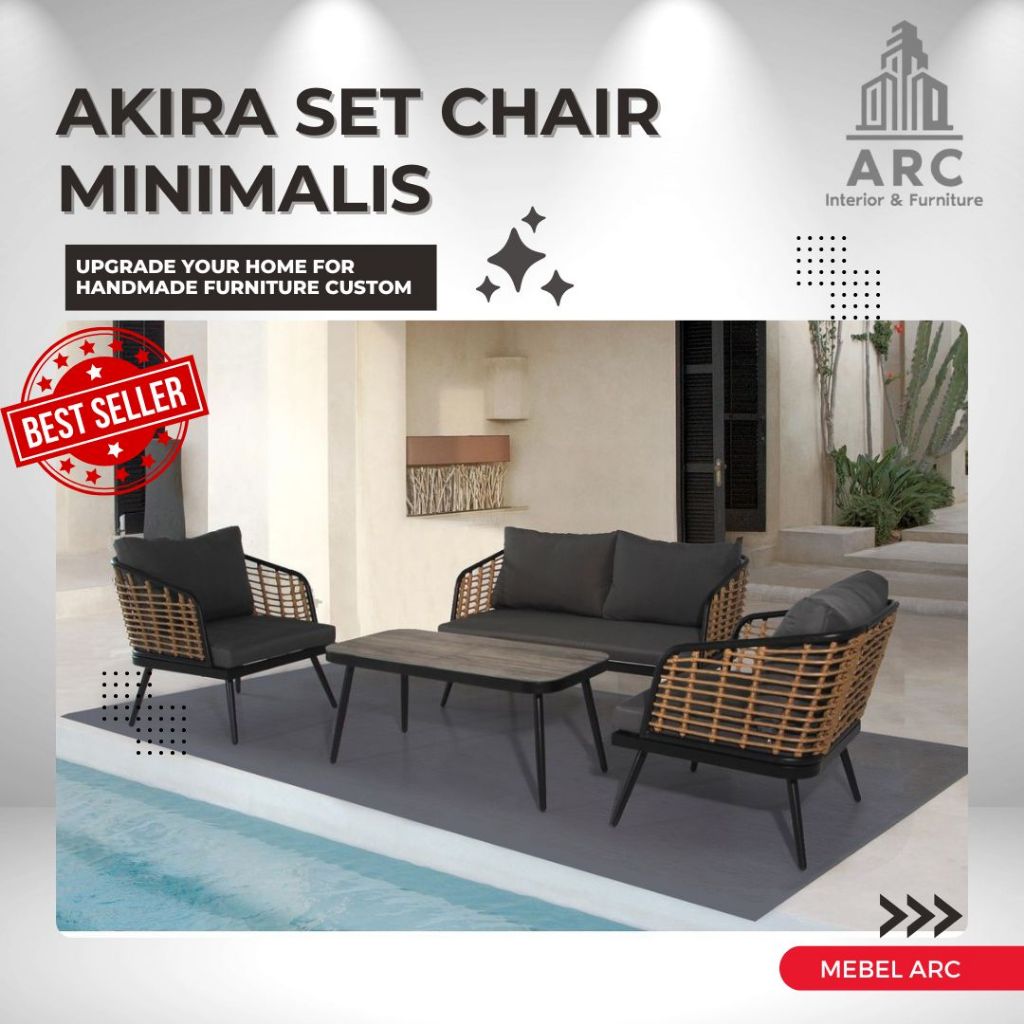 Meja Kursi Sofa Set Minimalis / Set Meja Kursi Ruang Tamu