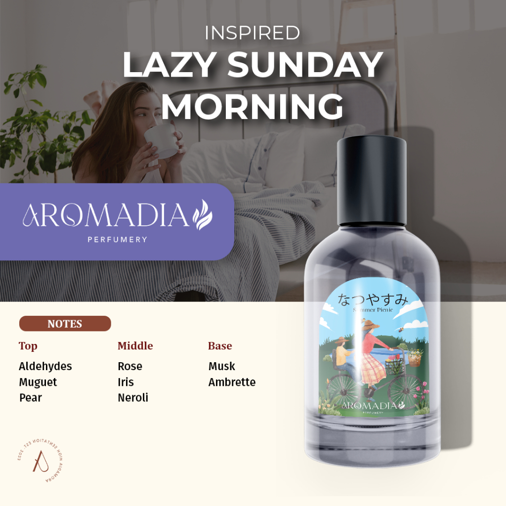 Lazy Sunday Morning Inspired | Summer Picnic by Aromadia Perfume