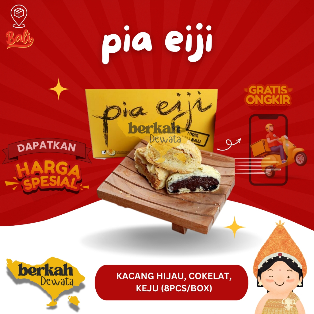 

Pia Eiji Asli Bali isi 8pcs