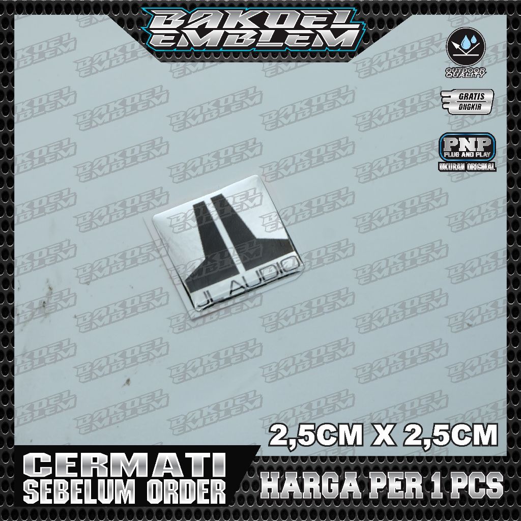 EMBLEM JL AUDIO, EMBLEM SPEAKER JL AUDIO, (JL AUDIO)