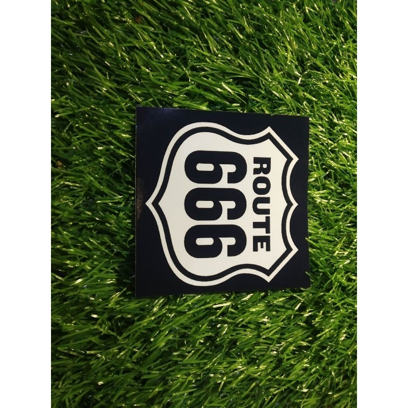 

print stiker route 666
