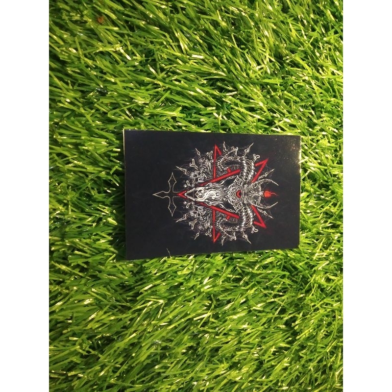 

print stiker 666