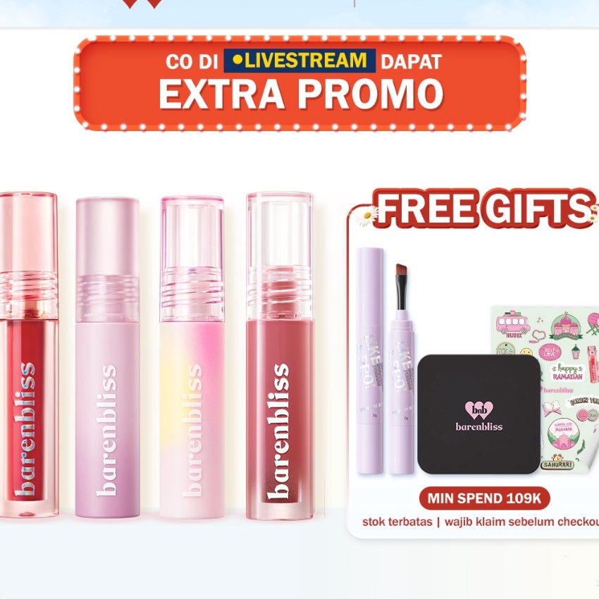 Hematku  LIVE BNB barenbliss Selling Gorgeous Lips  Lip TintLip VeetMatte TintMousse Tint
