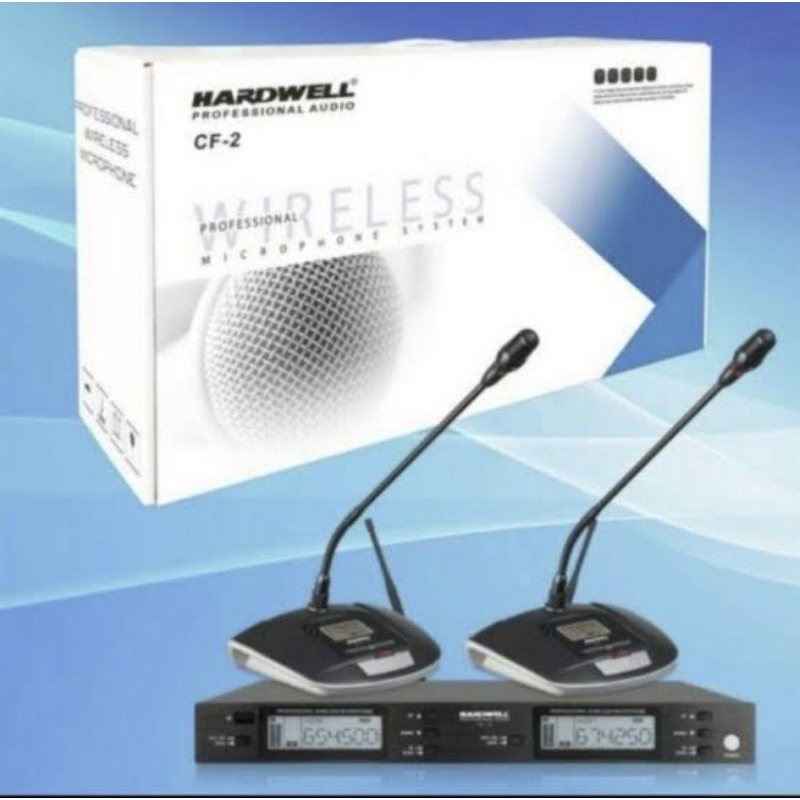 hardwell mic wireless podium cf2 mic wireless cf 2 hardwell original