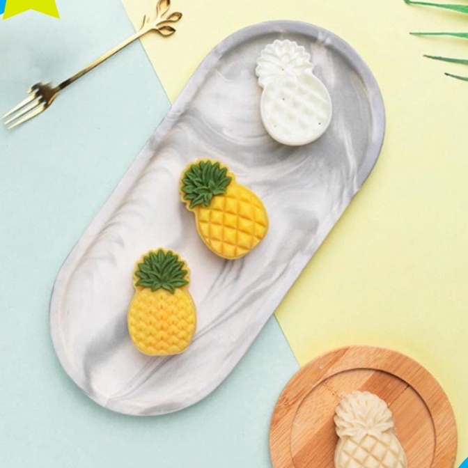 KP8 CETAKAN nastar mooncake mould pineapple cake cetakan KUE bentuk nanas  kacang  strawberry  anggu