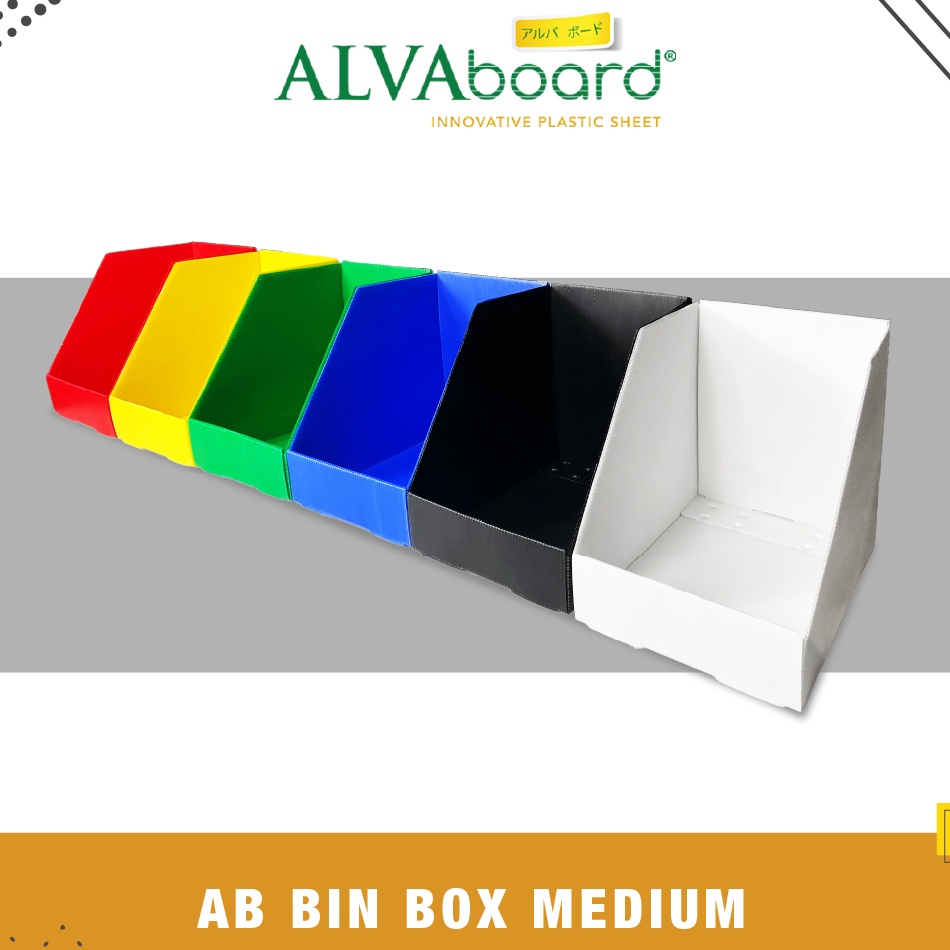 

KODE V1K9 Kotak Storage ALVAboard Kotak Penyimpanan Bin Box Medium Ukuran 24x39x3 cm P x L x T