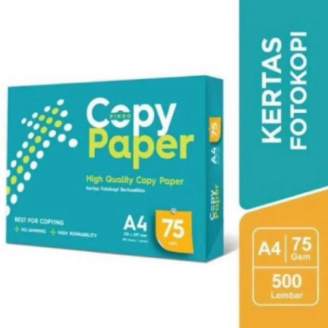 

Copy paper HVS A4 75GSM
