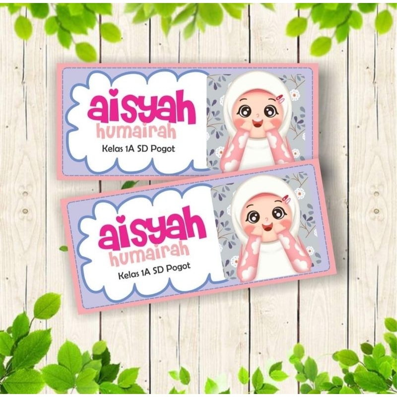 

STIKER LABEL ANAK MUSLIM CEWEK