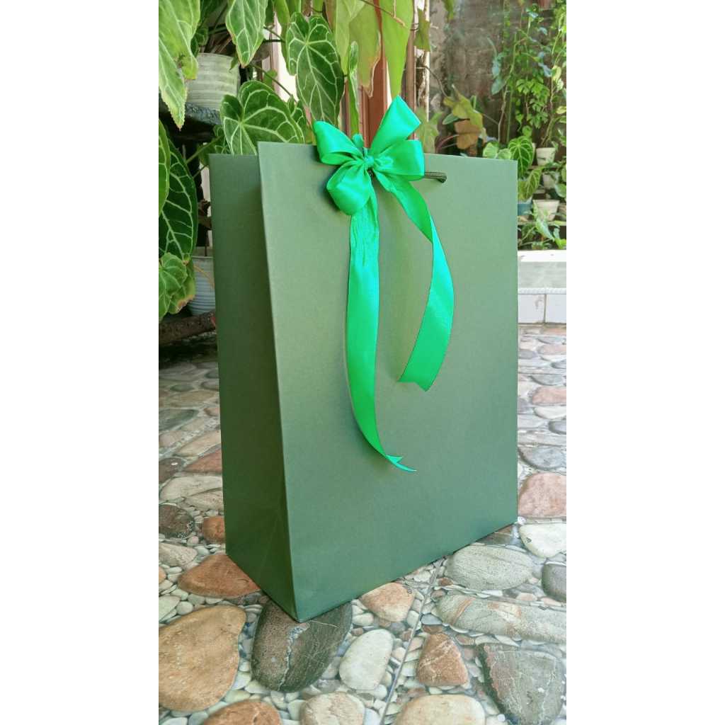 

Paperbag / Paperbag warna / Tas kertas / bungkus kado / bungkus souvenir / bungkus hampers ukuran 26x12x35 cm