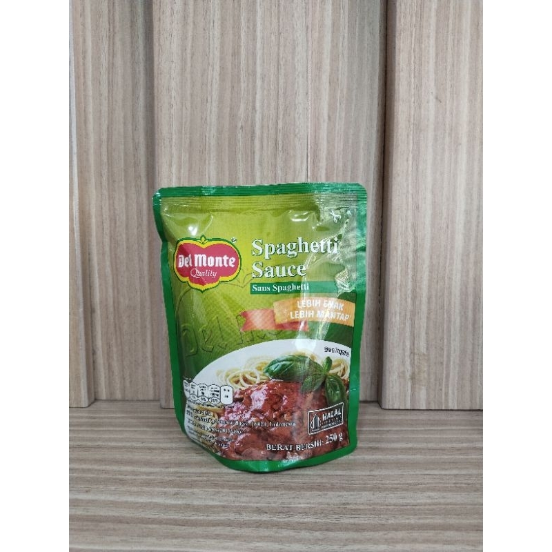 

Delmonte spaghetti sauce pouch 250gr