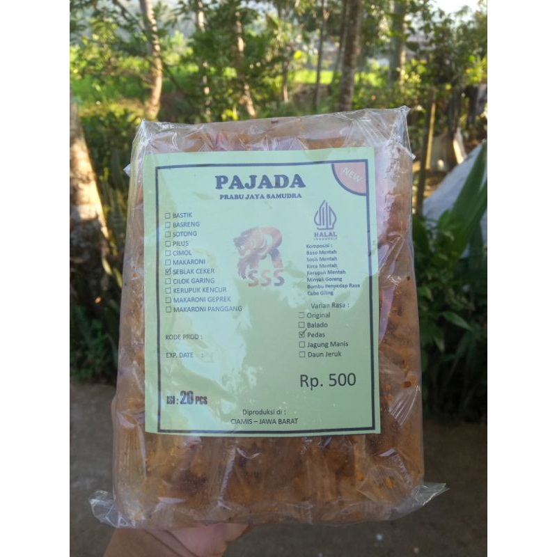 

Seblak Ceker Pedas Gurih Nikmat Renyah 1 Pack isi 20 pcs